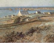 marc-aurele de foy suzor-cote Port-Blanc in Brittany oil on canvas